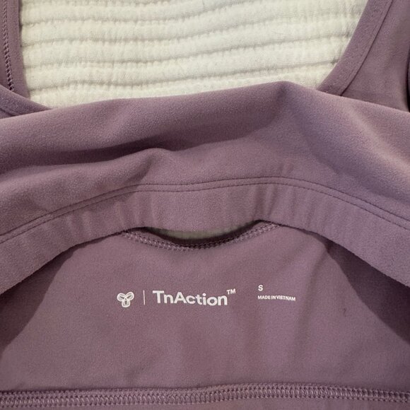 TnAction TNABUTTER™ MINI BRA TOP Lilac Purple Small - Picture 3 of 3